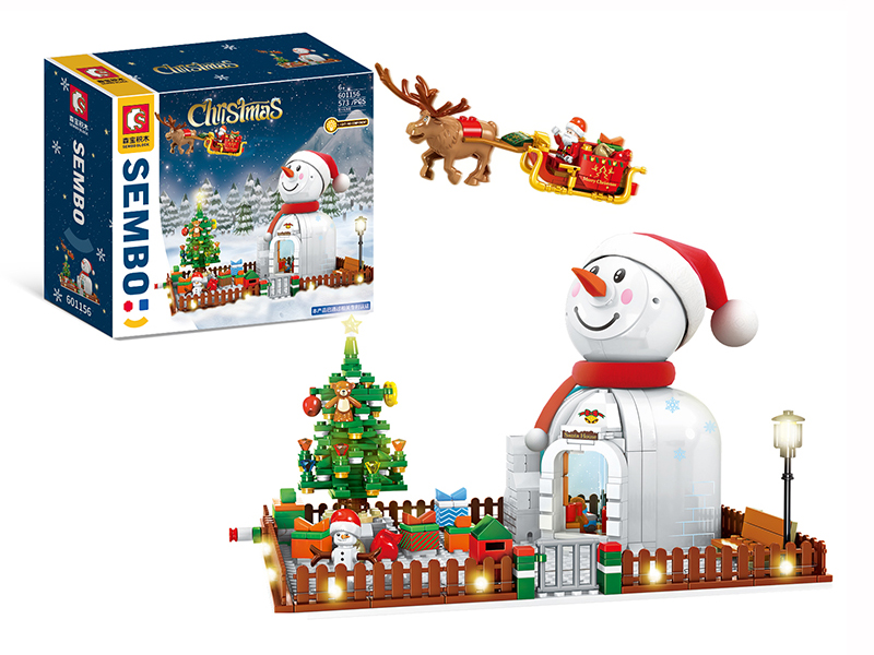 Christmas Theme Sembo Blocks