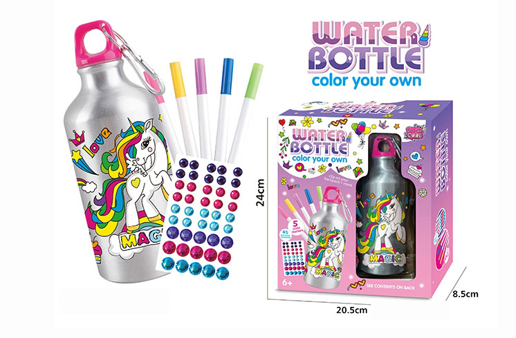 DIY Color Your Own Water Bottle