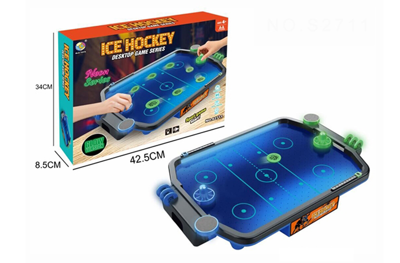 Ice Hockey With Lighting