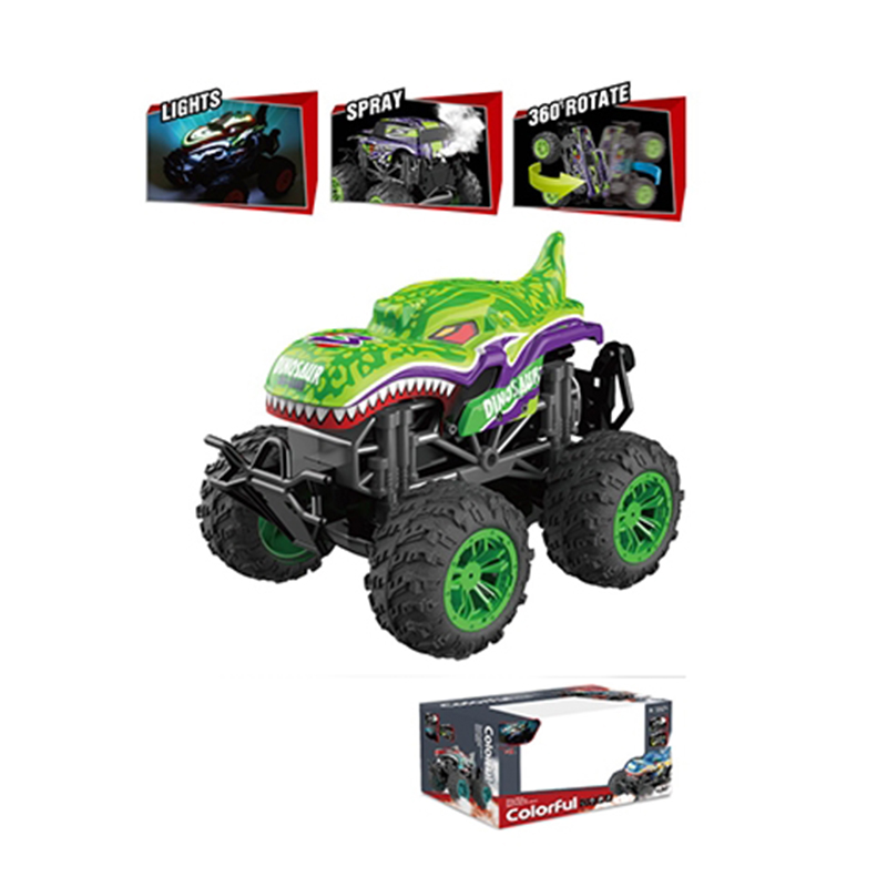 Remote Control Spray Dinosaur Car Toys