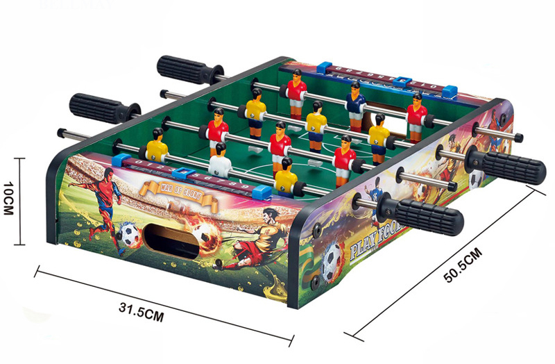 Wooden Graffiti Tabletop Football