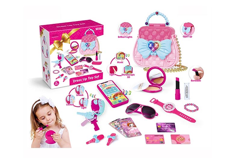 Little Girl Pretend Makeup Dress up Sets
