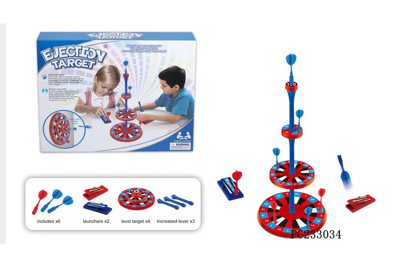 Ejection Magnetic Target Board Games