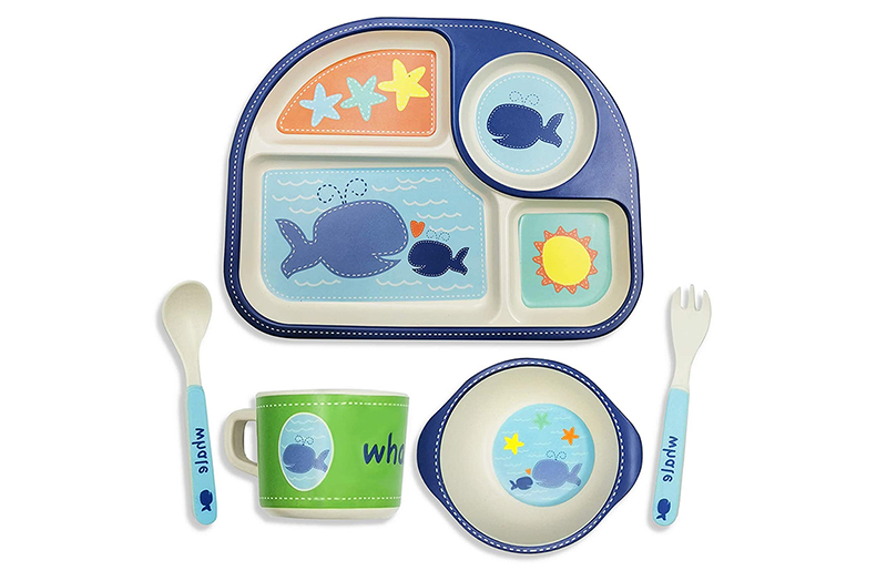 Bamboo Kids Feeding Dinerware Set