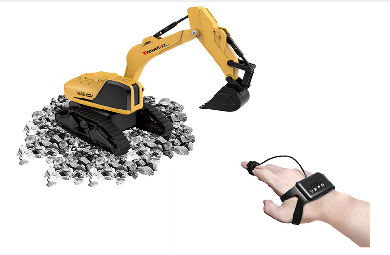 2.4GHz Smart Watch Gesture Sensing Digger