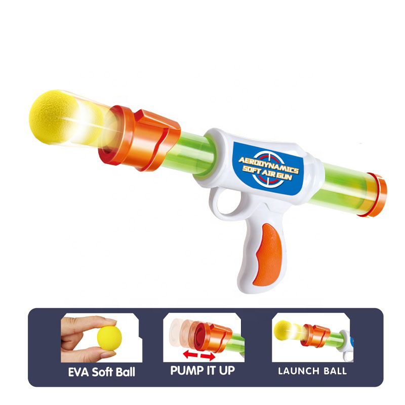 Soft EVA Balls Shooting Games Air Toys Gun