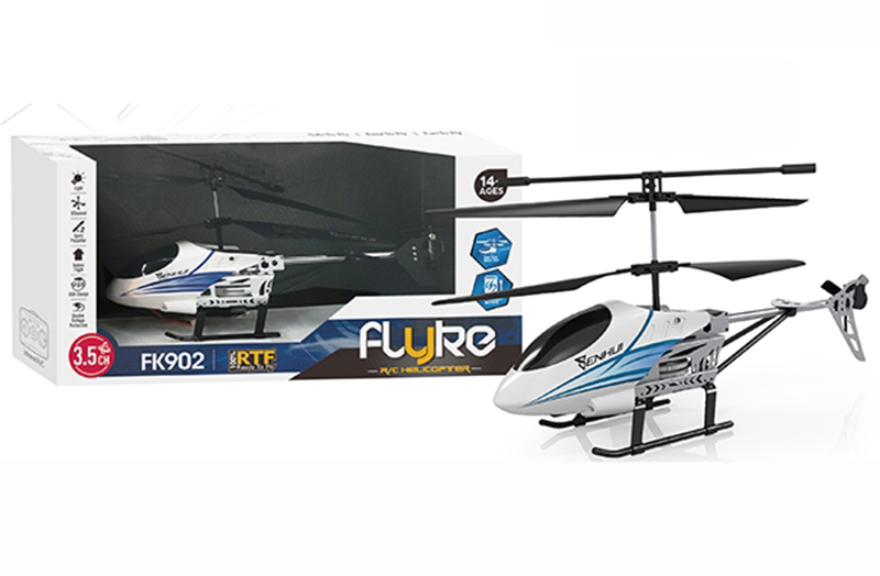 2 Channel Remote Control Helicopter with LED Light