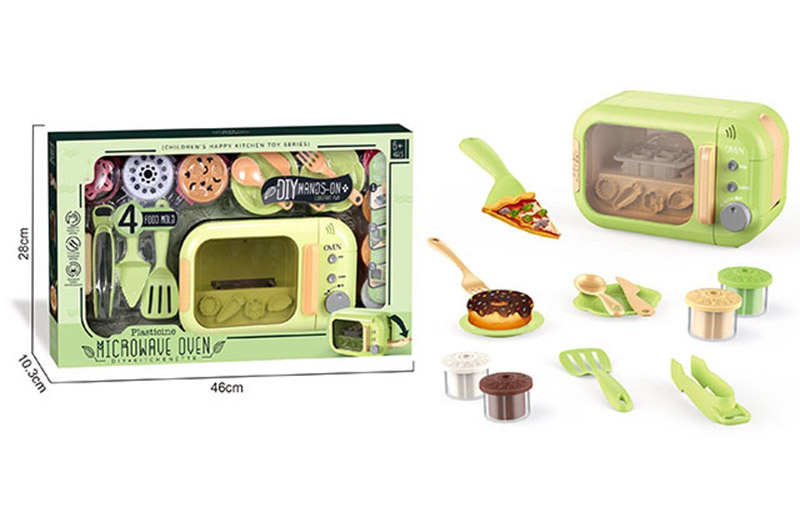 DIY Hands-on Microwave Oven Color Mud Sets