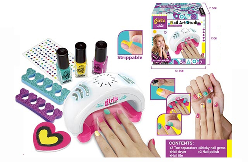 Girl's Nail Art Dryer Set