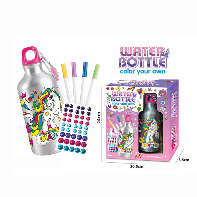 DIY Color Your Own Water Bottle