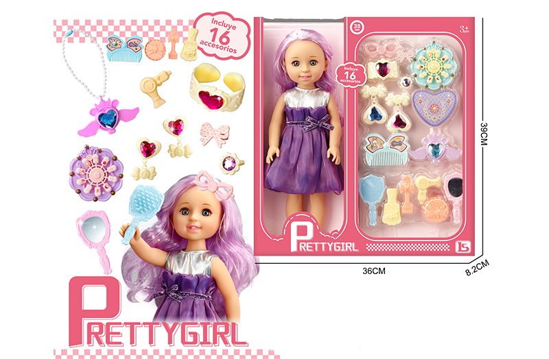 15-inch fairy girl with accessories